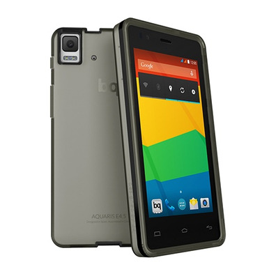 bq Aquaris E4.5 Gummie Cover Grey