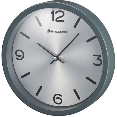 Bresser Reloj de Pared Mytime Edition Silver