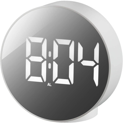 Bresser Reloj Dispertador Mytime Echo FXR Blanco