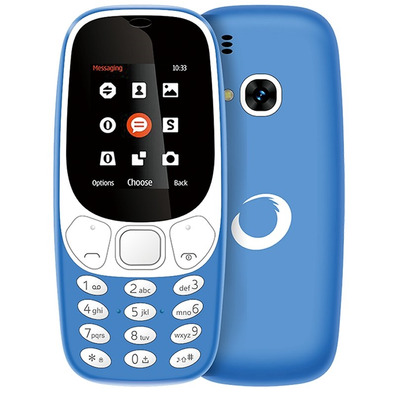 BRIGMTON BTM4 Mobile Senior Dual SIM Blu