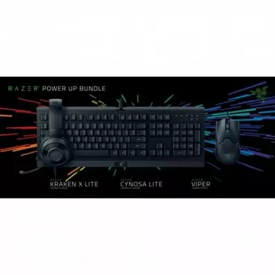 Bundle Razer Power UP Cynosa Lite + Viper + Kraken X Lite