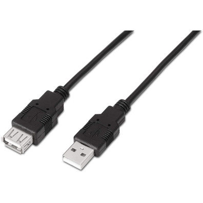 Cavo Extensor USB (A) a USB (A) 2,0 Aisens 3m Negro