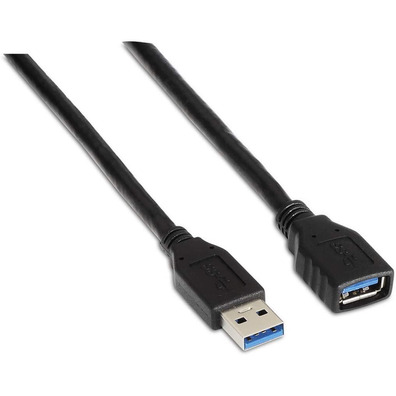 Cavo Extensor USB (A) a USB (A) 3,0 Aisens 1m Negro