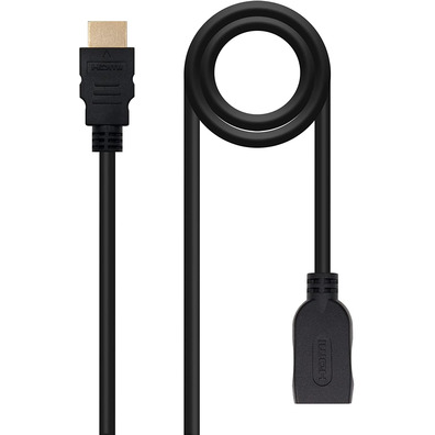 Cavo HDMI 2,0 a HDMI-A Nanocable 1m Negro
