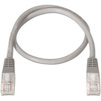 Cavo Rosso RJ45 Aisens UTP CAT6 5M Gris