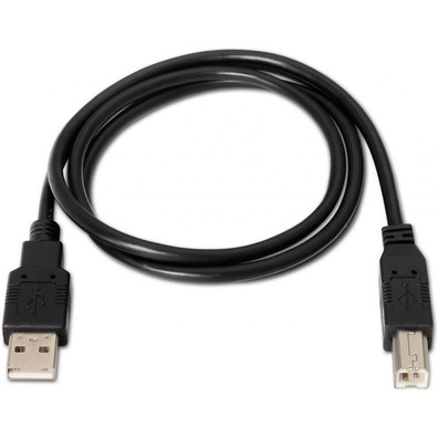 Cavo USB Impresora Aisens A101-0005 USB (M) a USB (M) 1m Negro