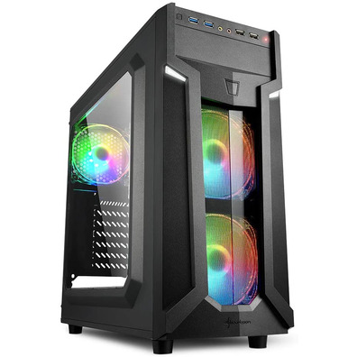 Caja ATX Sharkoon VG6-W RGB ATX/MicroATX/Mini-ATX