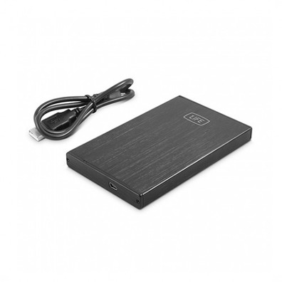 Caja Externa 2,5 '' USB 2.0 SATA 1Life Negro