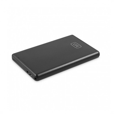 Caja Externa 2,5 '' USB 3.0 SATA 1Life Negro