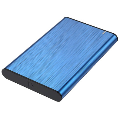 Caja Externa 2,5 '' USB portatile SATA Aisens Aluminio Azul ASE - 2525BLU