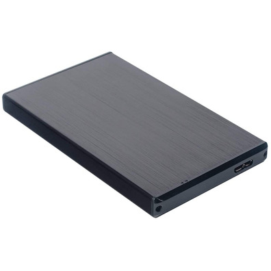 Caja Externa 2,5 '' USB femmina sata AISENS Aluminio Negro