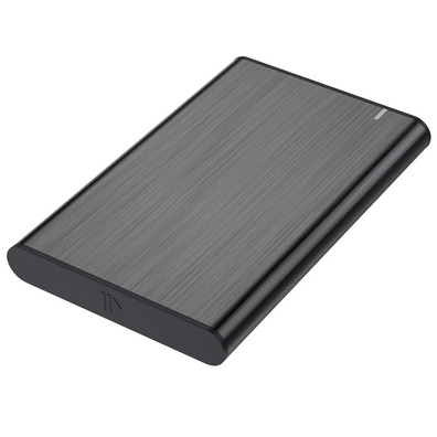 Caja Externa 2,5 '' USB portatile SATA Aisens Aluminio Negro