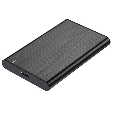 Caja Externa 2,5 '' USB portatile SATA Aisens Aluminio Negro