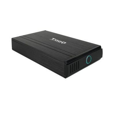 Scatola esterna 3.5" Usb 2.0 Tooq Tqe-3520b per Hd 3,5" Ide-sata Usb 2.0 Nero