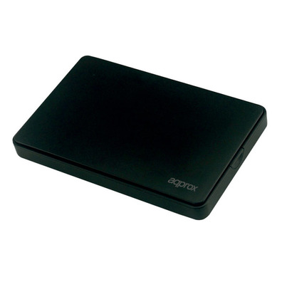 Caja Externa Approx APPHDD200B 2,5 '' SATA USB 2.0 Negro