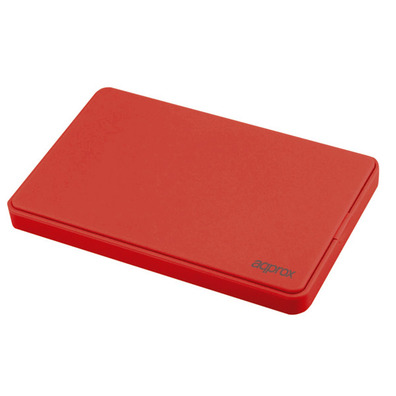 Caja Externa Approx APPHDD200R 2,5 '' SATA USB 2.0 Rojo