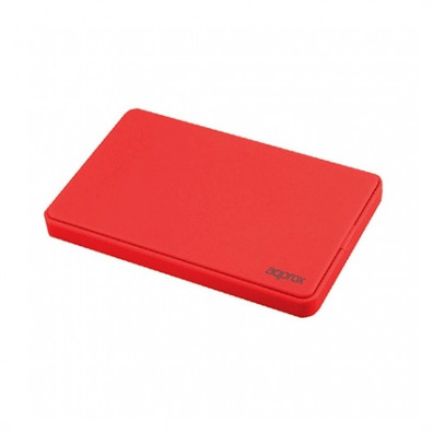 Caja Externa Approx APPHDD300R USB 3.0 2,5 '' SATA Rojo