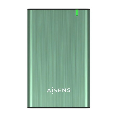 Caja Externa para Disco Duro 2,5 '' Aisens ASE - 2525SGN USB 3.0 Verde Primavera