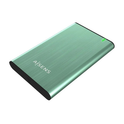 Caja Externa para Disco Duro 2,5 '' Aisens ASE - 2525SGN USB 3.0 Verde Primavera