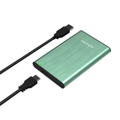 Caja Externa para Disco Duro 2,5 '' Aisens ASE - 2525SGN USB 3.0 Verde Primavera