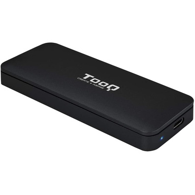 Caja Externa SSD M. 2 NVMe PCIe TooQ USB - C LED