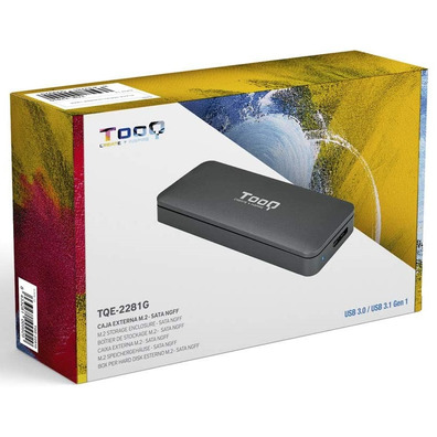 Caja Externa SSD M2 NGFF TooQ TQE-2281 USB - C