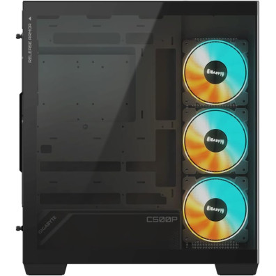 C500 Stealth panoramico ATX Nero