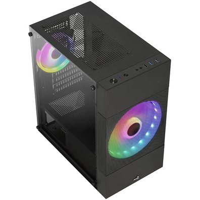 Caja Micro ATX Aerocool Atomic Lite Nero V2