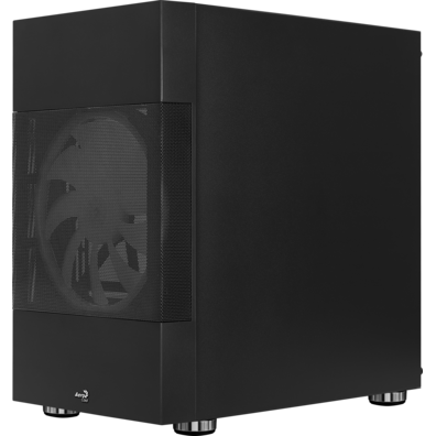 Caja Micro ATX Aerocool Cube Atomic Black