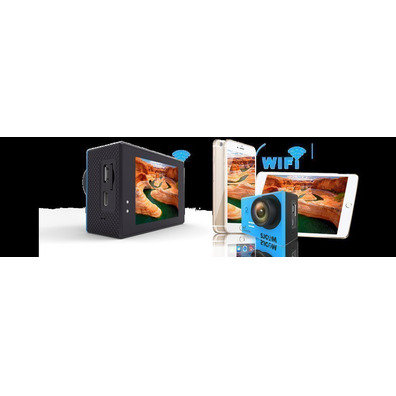 Macchina fotografica sportiva sjcam sj5000x Elite Wifi Azul v2.0