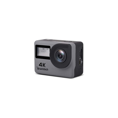 Cámara Digital Deportiva Sunstech Adrenalina 4K/16MP Gris