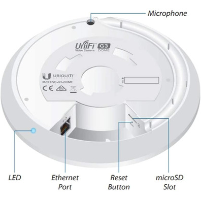 Telecamera IP Wifi Ubiquiti UVC-G3-Dome