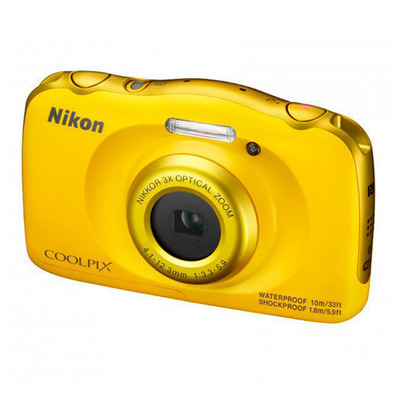 Nikon Submersible Coolpix W100 Giallo + fotocamera Mochila