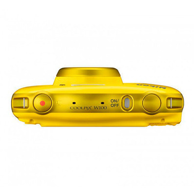 Nikon Submersible Coolpix W100 Giallo + fotocamera Mochila