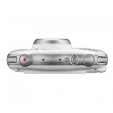 Nikon Submersible Coolpix W100 Bianco + fotocamera Mochila