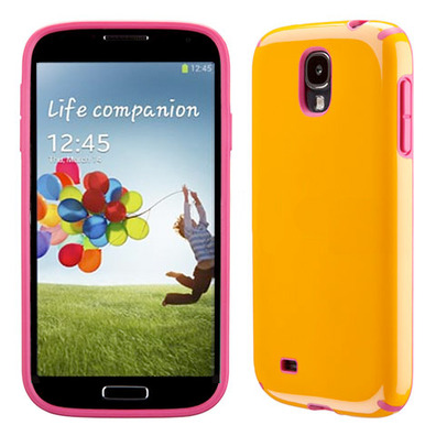 Protect Case CandyShell para Samsung Galaxy S4 Giallo-Rosa