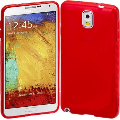 Rubber Case for Samsung Galaxy Note 3 Rosa
