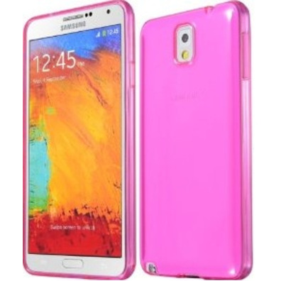 Rubber Case for Samsung Galaxy Note 3 Rosa