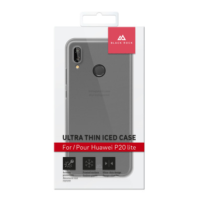 Custodia Huawei P20 Lite Black rock Ultra sottile ghiacciato