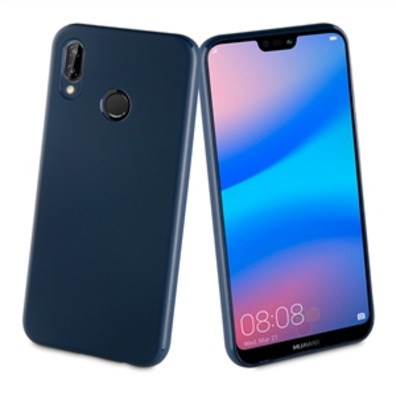 Caso Magnetica Per Huawei P20 Lite Ultra Sottile Muvit Blu