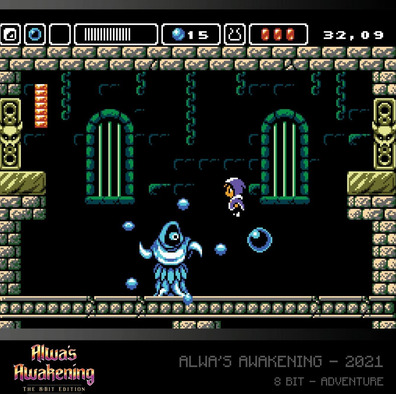 Cartucho Evercade Multi Gioco Cartuccia Alwa's Awakening + Cathedral