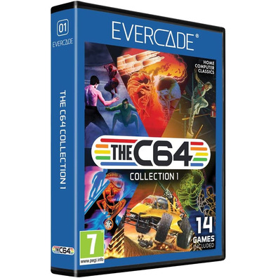 Cartucho Evercade Multi Game Cartuccia La C64 Collection 1
