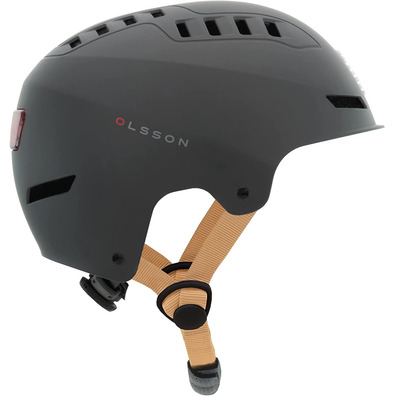 Casco Olsson Urban Light S/M Vecchia Antracita