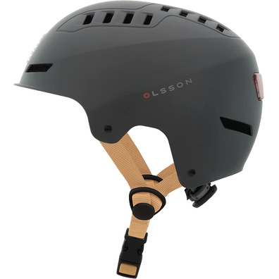 Casco Olsson Urban Light S/M Vecchia Antracita