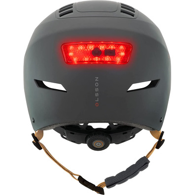 Casco Olsson Urban Light S/M Vecchia Antracita