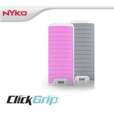 Click Grip Wii-Rosa/grigio Nyko