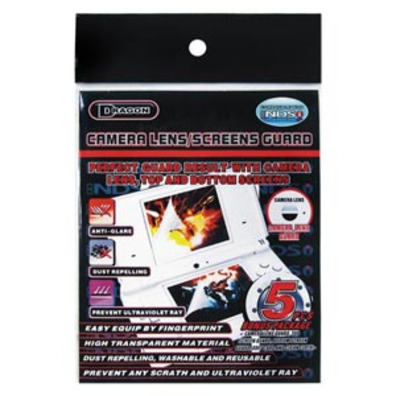 DSi Camera Lens and Screen Protector Dragon