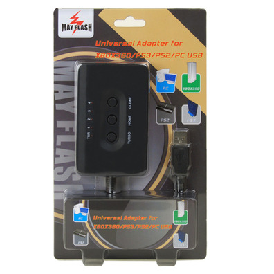 Mayflash adattatore di controllo per PC/PS2/PS3/Xbox 360