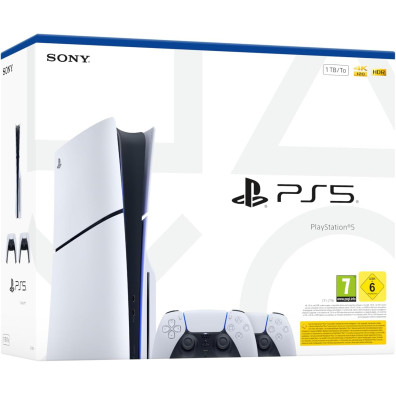 Consola Playstation 5 + 2 Mandos + 4 Juegos