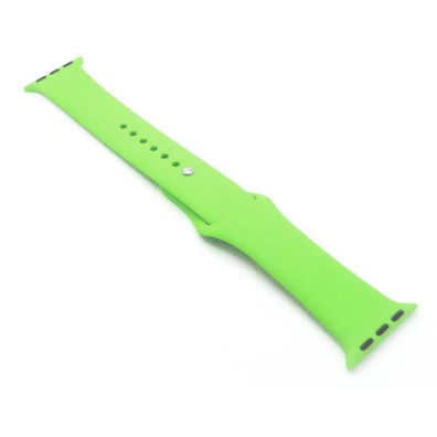 Sport Silicone Watch Band Built-in Connector Apple Watch 38mm Green
